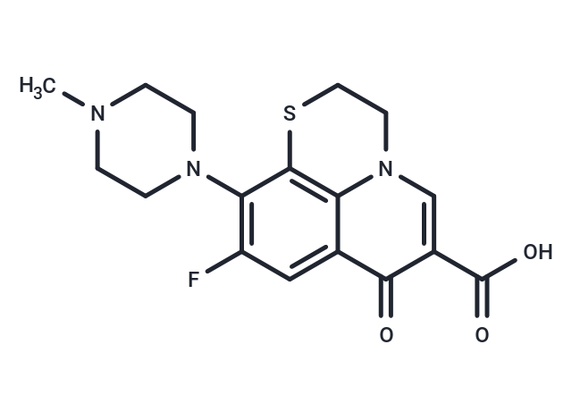 化合物 Rufloxacin,Rufloxacin