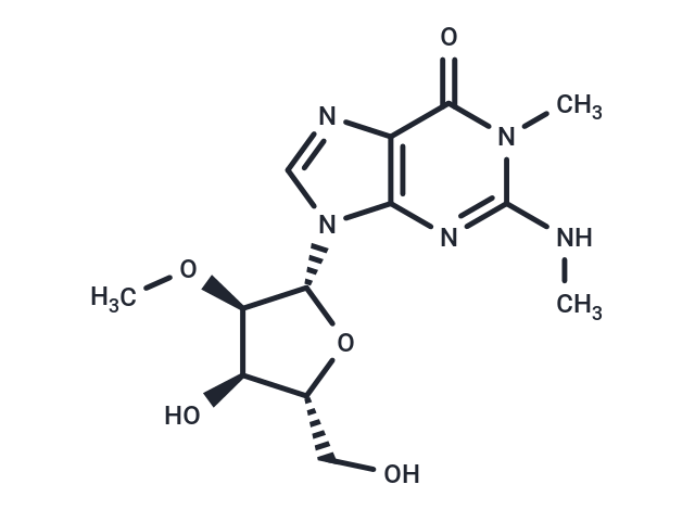 化合物 N1,N2-Dimethyl-2’-O-methyl guanosine,N1,N2-Dimethyl-2’-O-methyl guanosine