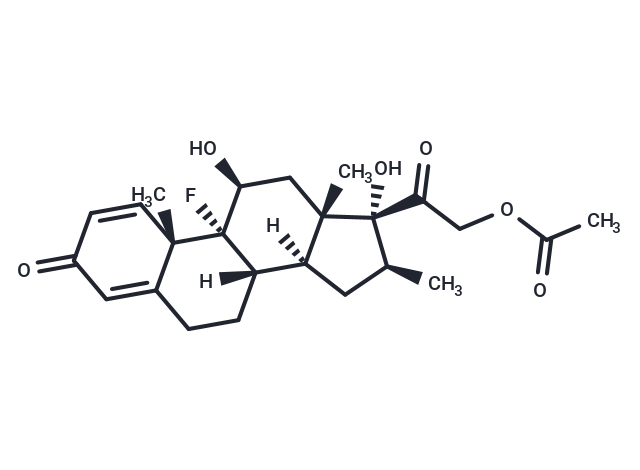 化合物 Betamethasone acetate,Betamethasone acetate