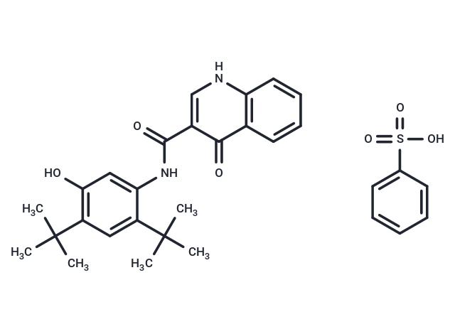 化合物 Ivacaftor benzenesulfonate,Ivacaftor benzenesulfonate