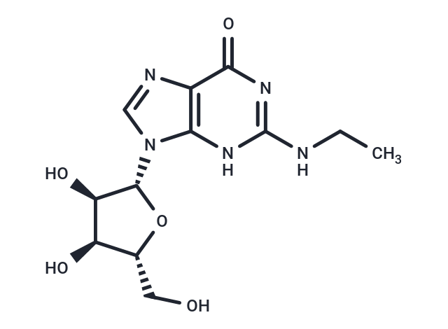 化合物 N2-Ethylguanosine,N2-Ethylguanosine