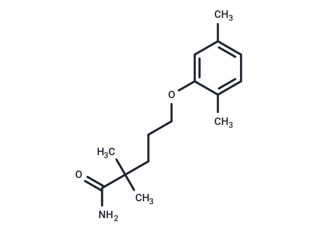 5-(2,5-二甲基苯氧基)-2,2-二甲基戊酰胺,2,2-Dimethyl-5-(2,5-xylyloxy)valeramide