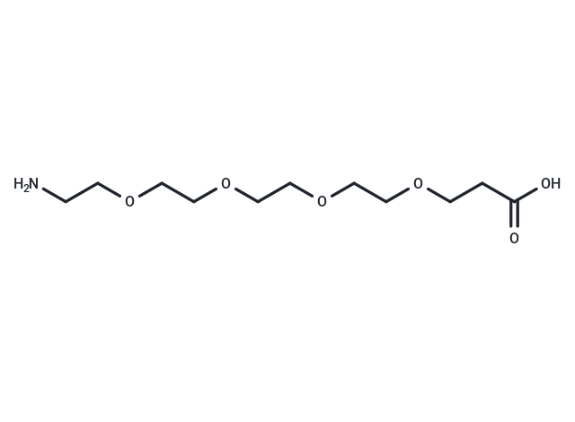 1-氨基-3,6,9,12-四氧代十五烷-15-酸,NH2-PEG4-CH2CH2COOH