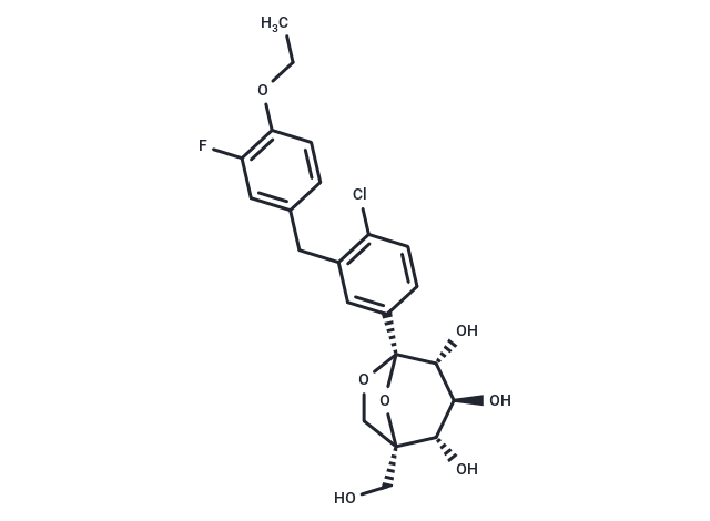 化合物 Henagliflozin,Henagliflozin