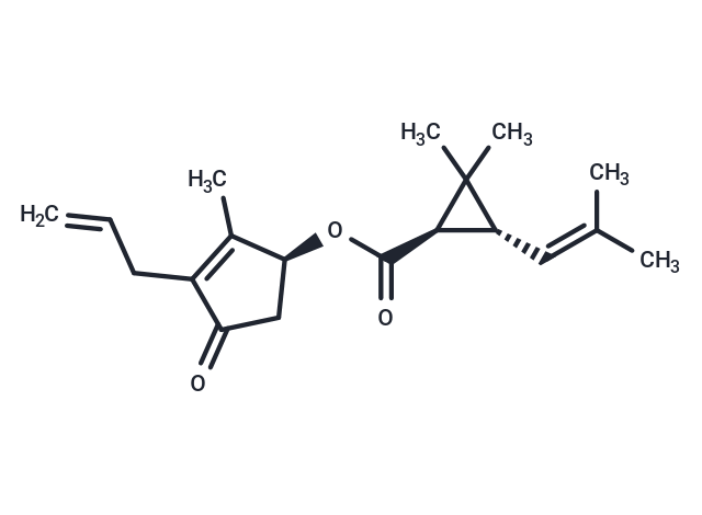 化合物 S-Bioallethrin,S-Bioallethrin