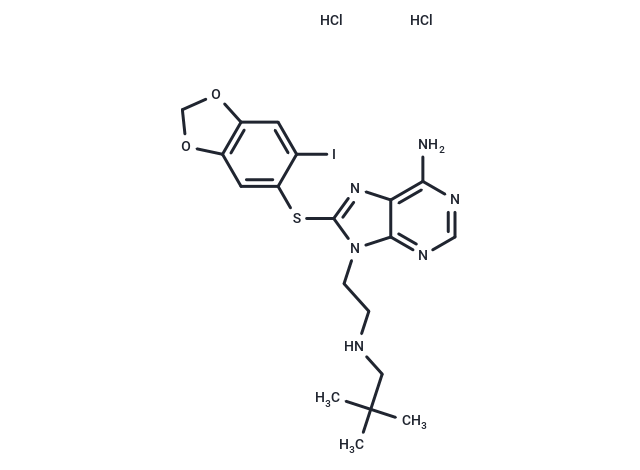 化合物 Icapamespib HCl,Icapamespib HCl