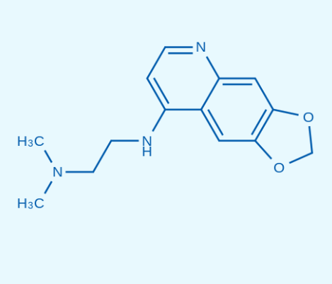 1,2-乙二胺，N2-1,3-二氧代[4,5-g]喹啉-8-yl-N1，N1二甲基,1,2-Ethanediamine, N2-1,3-dioxolo[4,5-g]quinolin-8-yl-N1,N1-dimethyl-