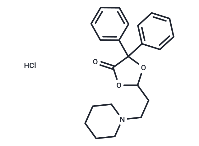 化合物 Pipoxolan hydrochloride,Pipoxolan hydrochloride