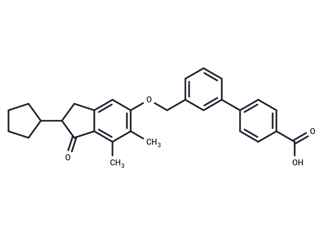 化合物 Biphenylindanone A,Biphenylindanone A