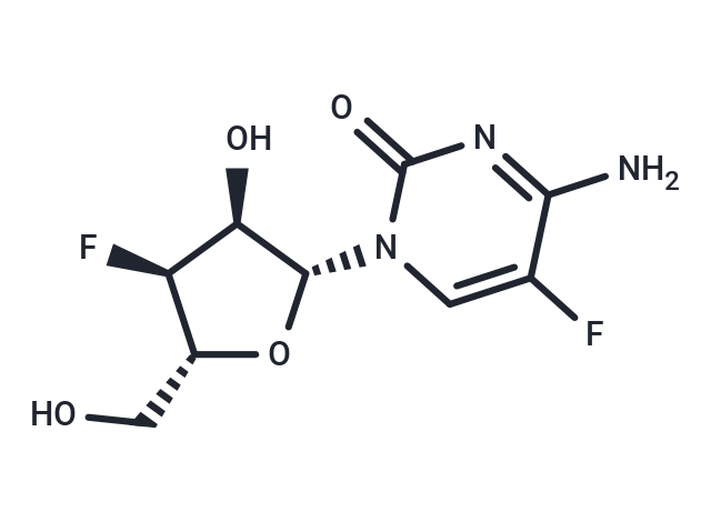 化合物 3’-Deoxy-3’,5-difluorocytidine,3’-Deoxy-3’,5-difluorocytidine