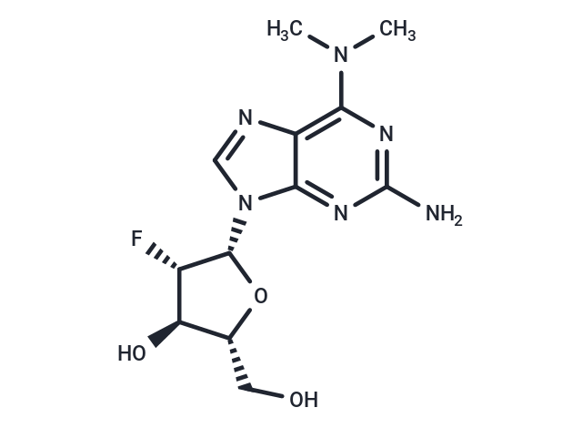 化合物 2-Amino-N6,N6-dimethyl-2’-deoxy-2’-fluoro-beta-D-arabinoadenosine,2-Amino-N6,N6-dimethyl-2’-deoxy-2’-fluoro-beta-D-arabinoadenosine