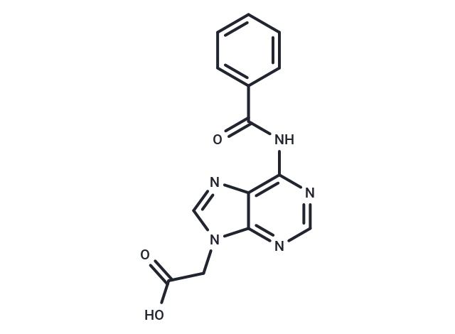 化合物 6-Benzoylamino-9H-purine-9-acetic ?acid,6-Benzoylamino-9H-purine-9-acetic ?acid