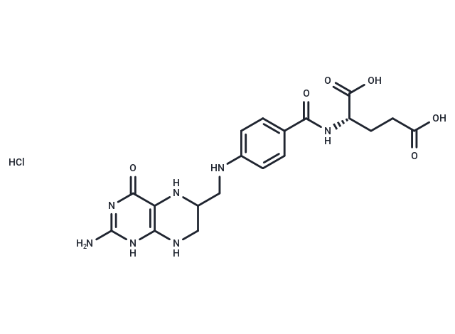 (6R,S)-5,6,7,8-Tetrahydrofolic Acid (hydrochloride),(6R,S)-5,6,7,8-Tetrahydrofolic Acid (hydrochloride)