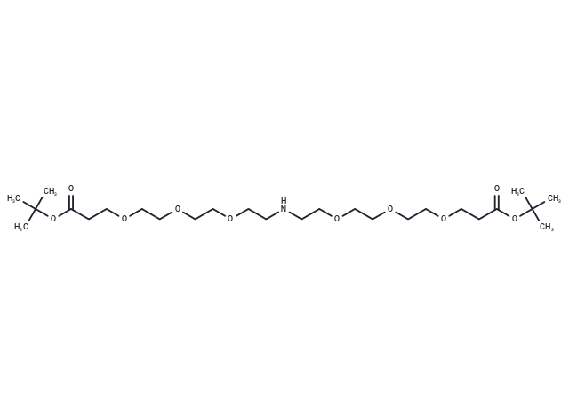 化合物 NH-bis(PEG3-Boc),NH-bis(PEG3-Boc)