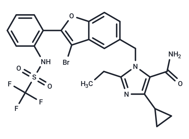 化合物 Saprisartan,Saprisartan