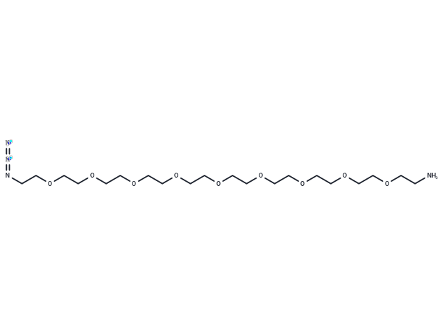 化合物 Azido-PEG9-amine,Azido-PEG9-amine