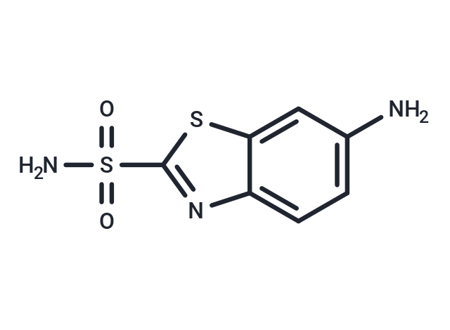 化合物 Aminozolamide,Aminozolamide