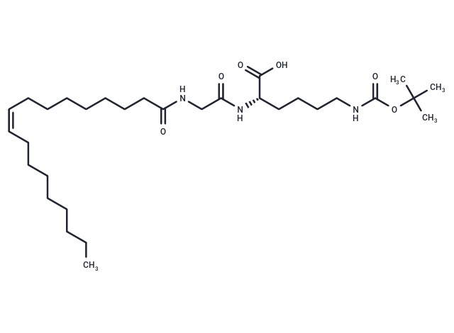 化合物 N'-Boc-N-(Gly-Oleoyl)-Lys,N'-Boc-N-(Gly-Oleoyl)-Lys