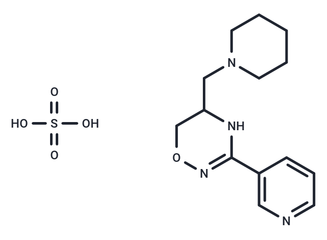 化合物 Iroxanadine sulfate,Iroxanadine sulfate