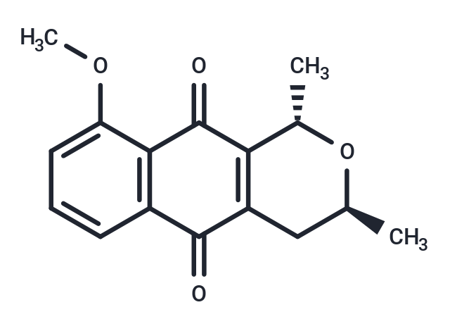 異紅蔥乙素,Isoeleutherin