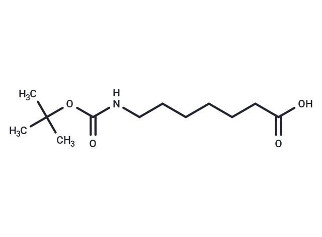 化合物 Boc-7-Aminoheptanoic acid,Boc-7-Aminoheptanoic acid