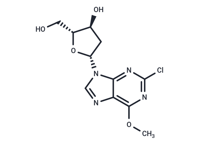 化合物 2-Chloro-6-methoxy ? purine-9-beta-D-(2’-deoxy)riboside,2-Chloro-2'-deoxy-6-O-methylinosine