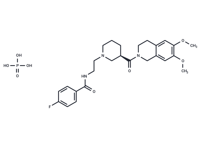 化合物 YM758 Phosphate,YM758 Phosphate