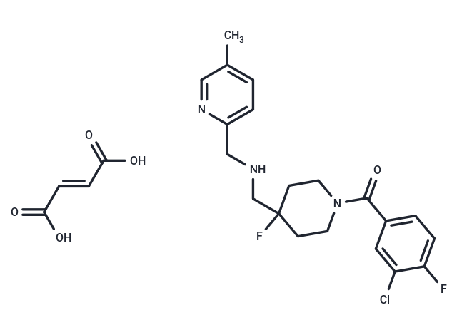 化合物 Befiradol fumarate,Befiradol fumarate