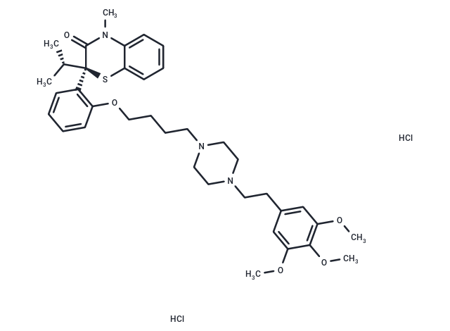 化合物 HOE-166 HCl,HOE-166 HCl