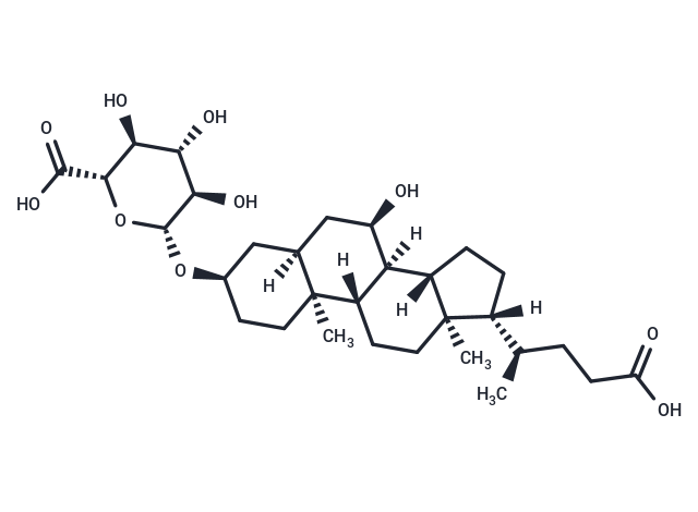 化合物 Chenodeoxycholic Acid 3-Glucuronide,Chenodeoxycholic Acid 3-Glucuronide