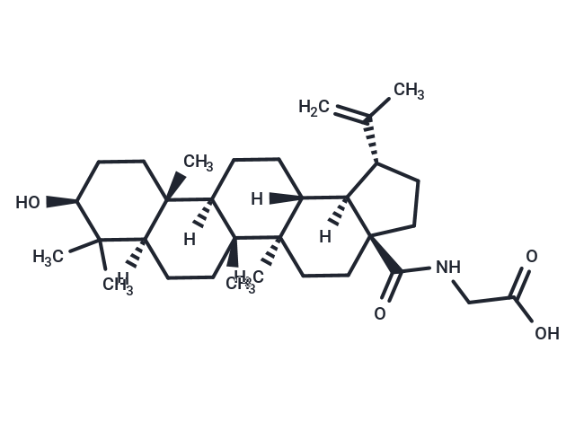 化合物 Betulinic glycine amide,Betulinic glycine amide