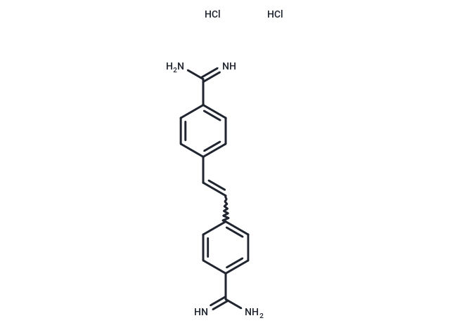 化合物 Stilbamidine dihydrochloride,Stilbamidine dihydrochloride