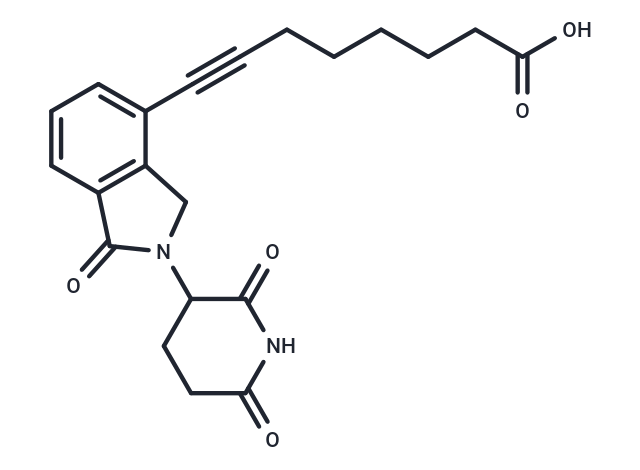 化合物 Lenalidomide-acetylene-C5-COOH,Lenalidomide-acetylene-C5-COOH