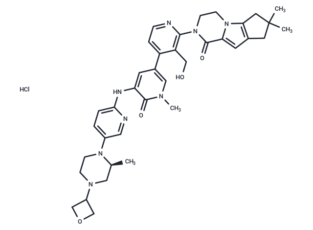 化合物 Fenebrutinib HCl,Fenebrutinib HCl