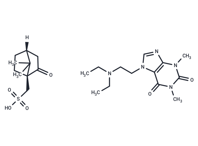 化合物 Etamiphylline Camsylate,Etamiphylline Camsylate