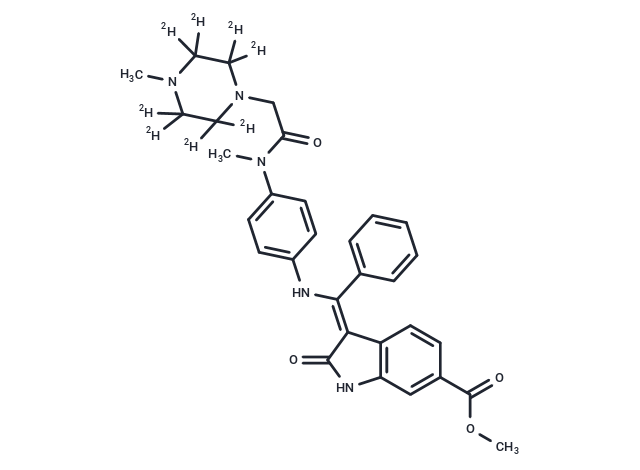 尼達(dá)尼布-d8,Nintedanib-d8