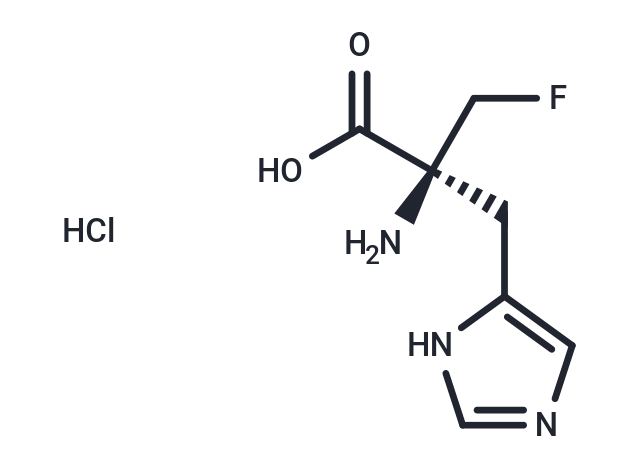 化合物 (S)-alpha-Fluoromethylhistidine 2 HCl,(S)-alpha-Fluoromethylhistidine 2 HCl