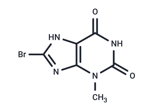 化合物 8-Bromo-3-methyl-1H-purine-2,6(3H,7H)-dione,8-Bromo-3-methyl-1H-purine-2,6(3H,7H)-dione