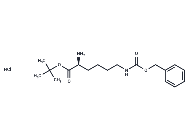 化合物 (S)-tert-Butyl 2-amino-6-(((benzyloxy)carbonyl)amino)hexanoate hydrochloride,(S)-tert-Butyl 2-amino-6-(((benzyloxy)carbonyl)amino)hexanoate hydrochloride