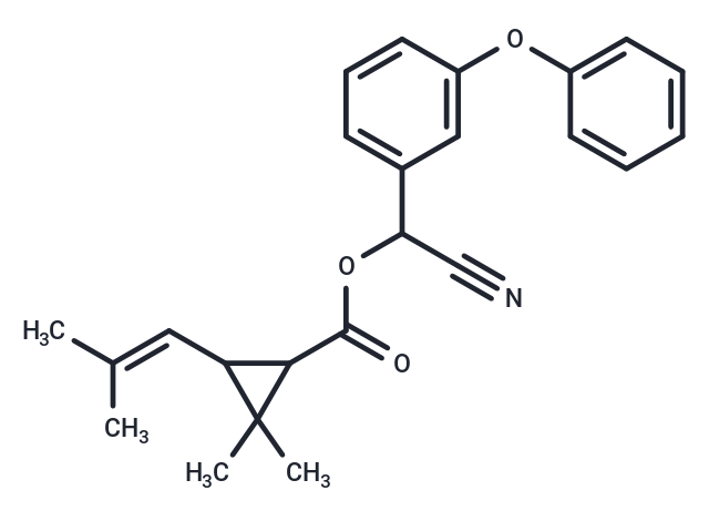 化合物 Cyphenothrin,Cyphenothrin