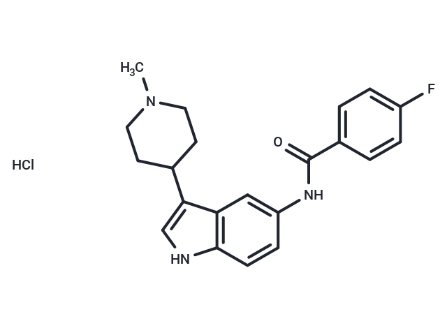 化合物 LY 334370 hydrochloride,LY 334370 hydrochloride