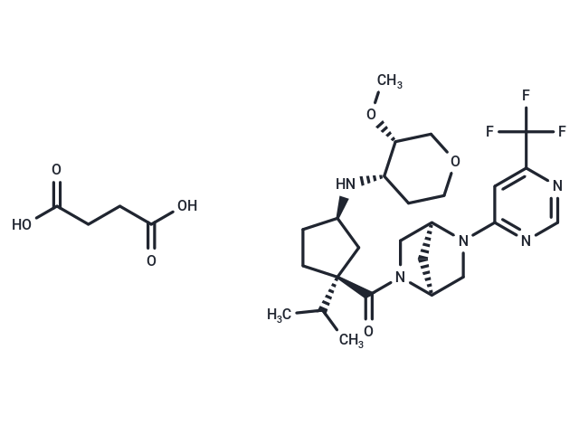 化合物 PF-04634817 succinate,PF-04634817 succinate