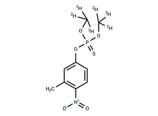 殺螟硫磷-d6,Fenitrothion-d6 (O,O-dimethyl-d6)