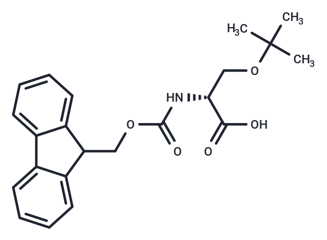 化合物 Fmoc-D-Ser(tBu)-OH,Fmoc-D-Ser(tBu)-OH