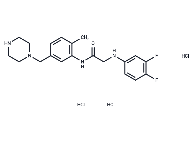 化合物 GW791343 3HCl,GW791343 trihydrochloride