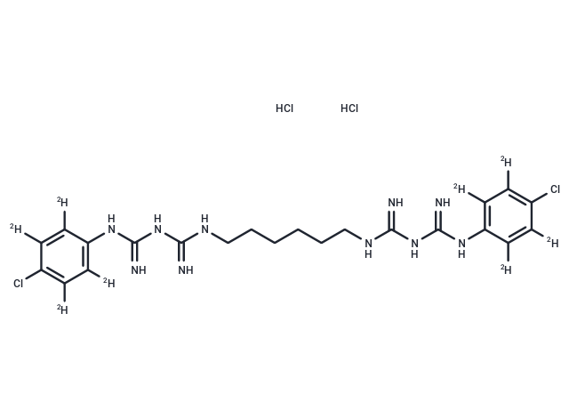 化合物 Chlorhexidine-d8 HCl,Chlorhexidine-d8 HCl