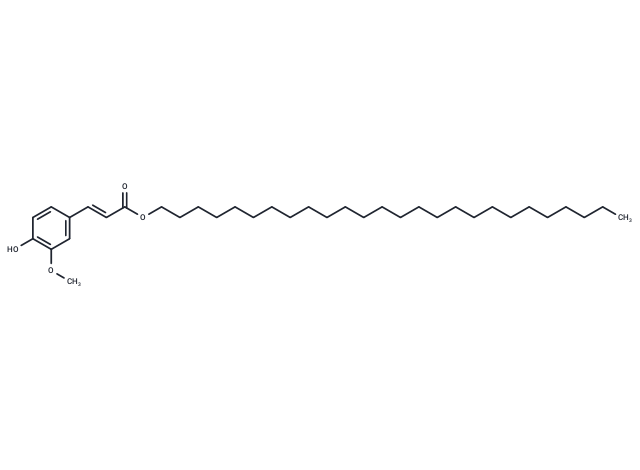 化合物 Hexacosyl (E)-ferulate,Hexacosyl (E)-ferulate