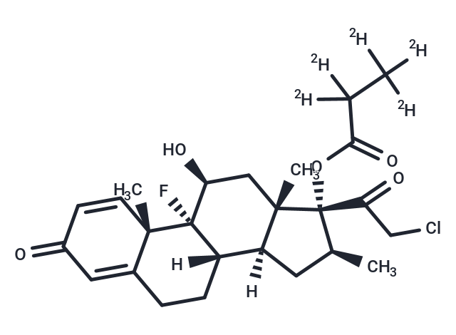 化合物 Clobetasol Propionate-d5,Clobetasol Propionate-d5