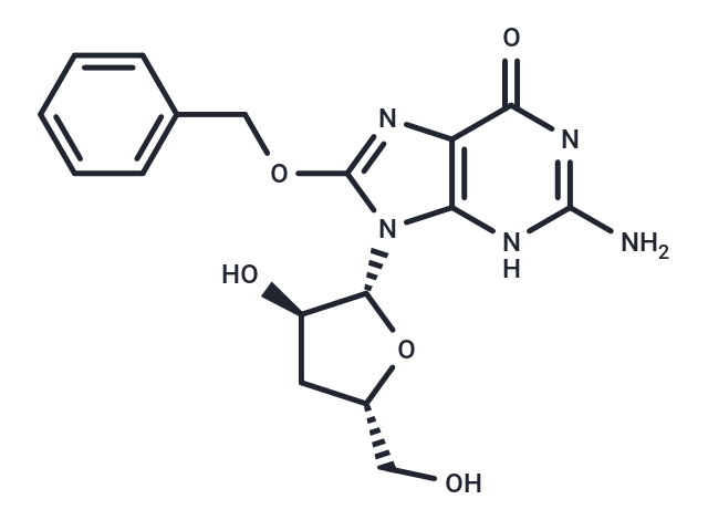 化合物 8-Benzyloxy-3’-deoxyguanosine,8-Benzyloxy-3’-deoxyguanosine