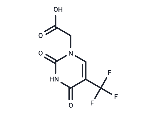 化合物 5-Trifluoromethyluracil-1-yl ?acetic acid,5-Trifluoromethyluracil-1-yl ?acetic acid